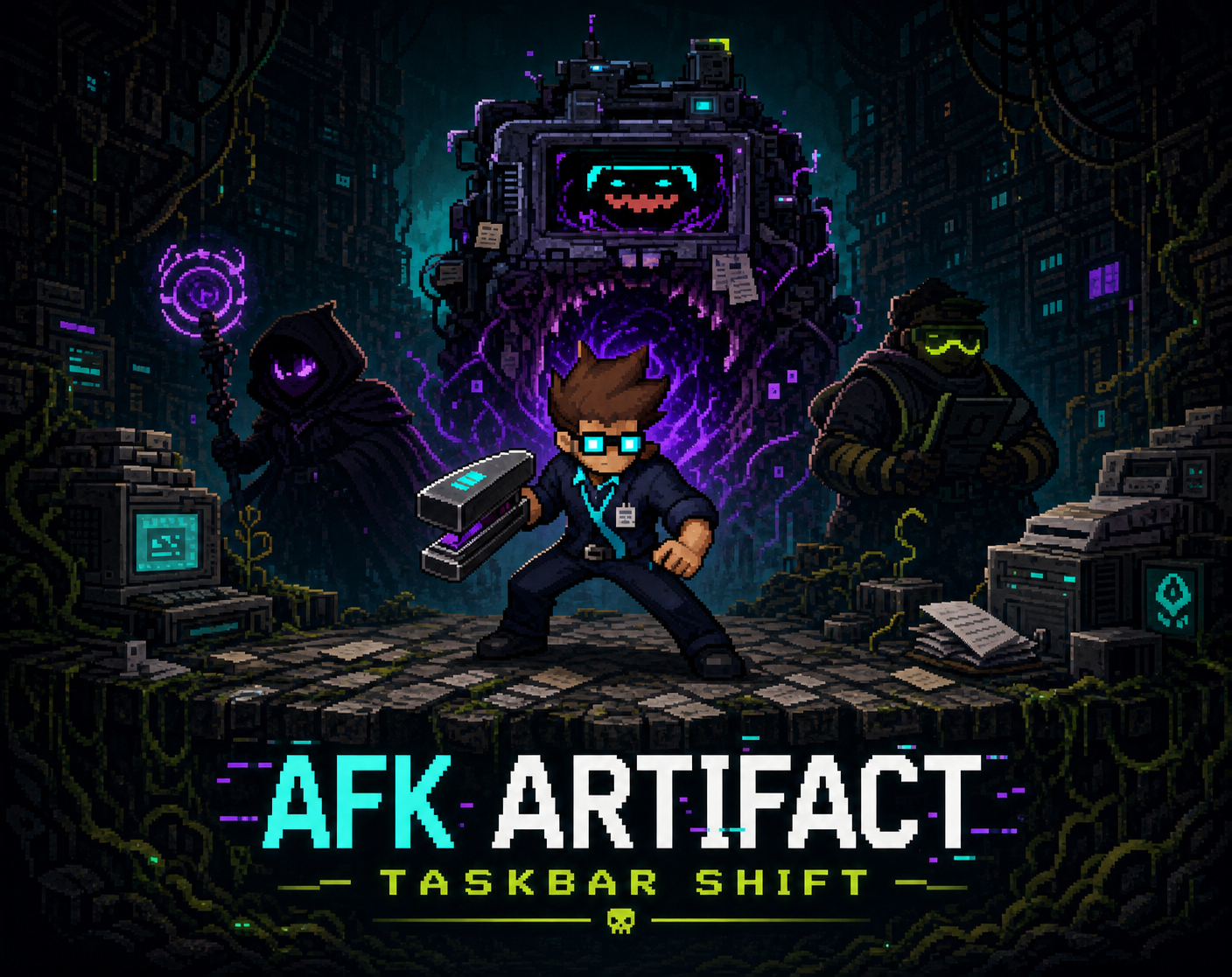 AFK Artifact: Taskbar Shift title card
